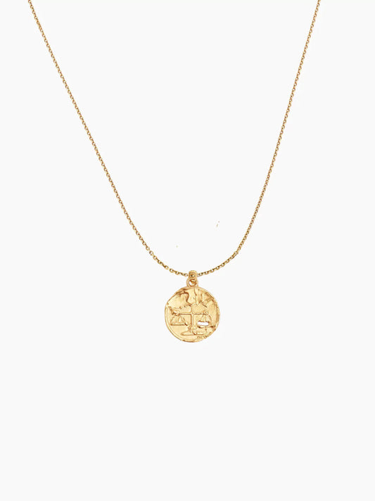 Zodiac Medallion Necklace