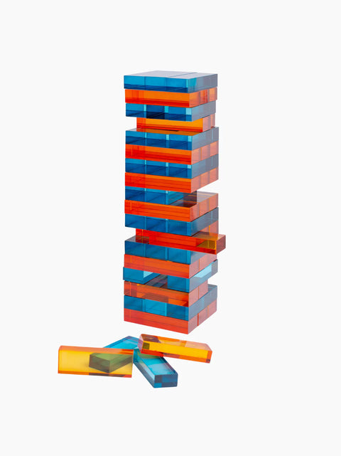 Colourful Jenga Game