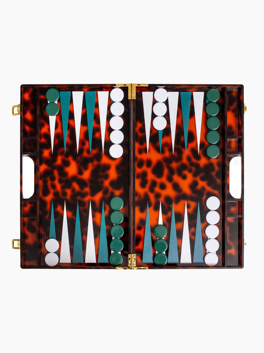 Tortoiseshell Backgammon