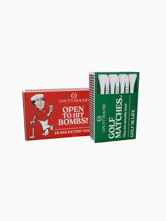 Golf Tee Matches Set of 4