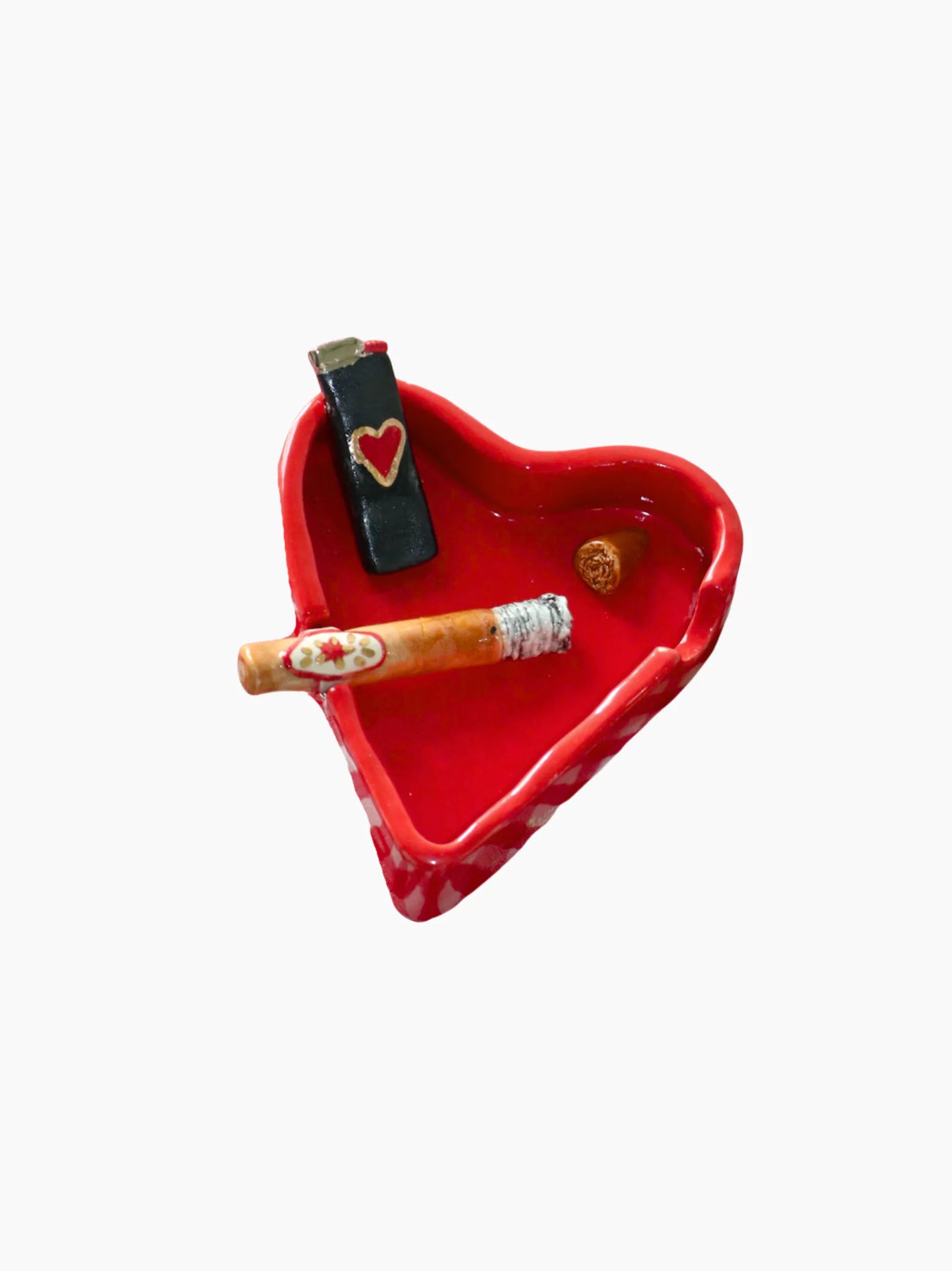 Cigar Love Heart Ashtray