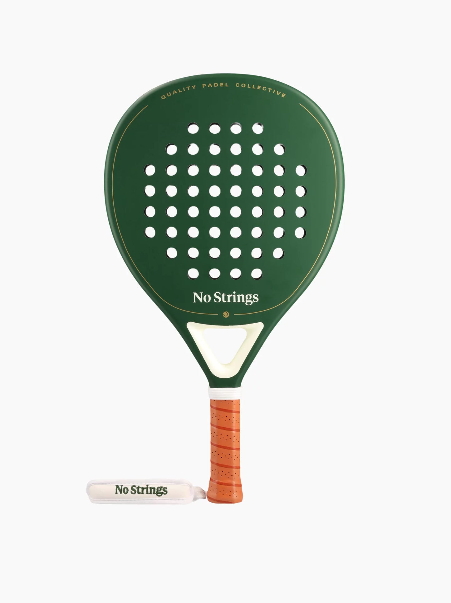 Green and Cream Padel Racket