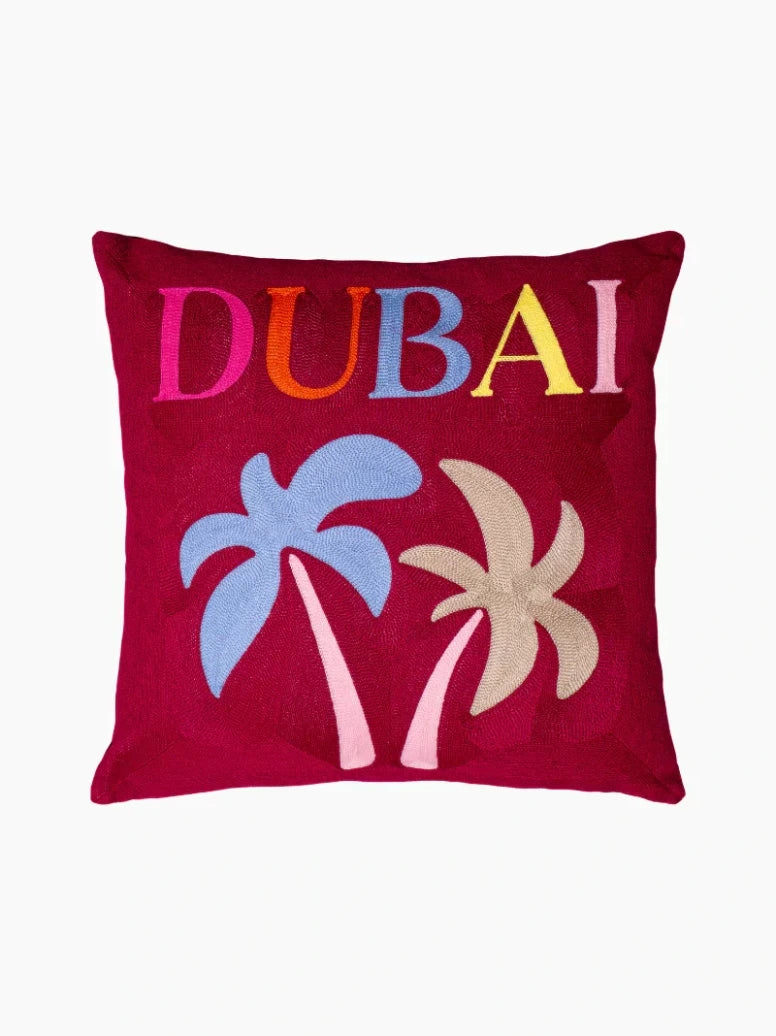 Dubai Needlepoint Cushion