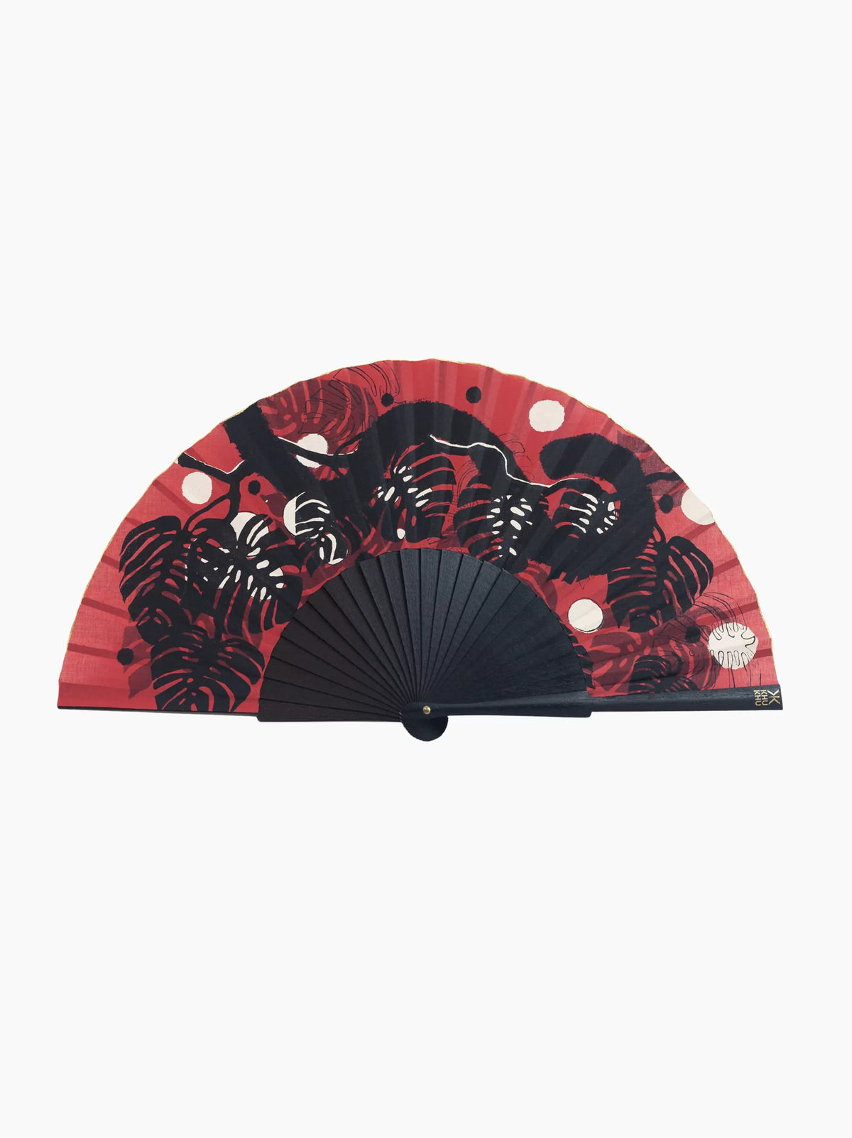 Asian Panther Hand Fan