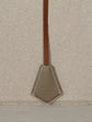 Taupe Leather Pet Charm