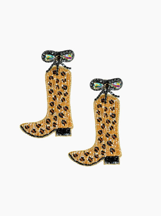 Safari Boot Earrings