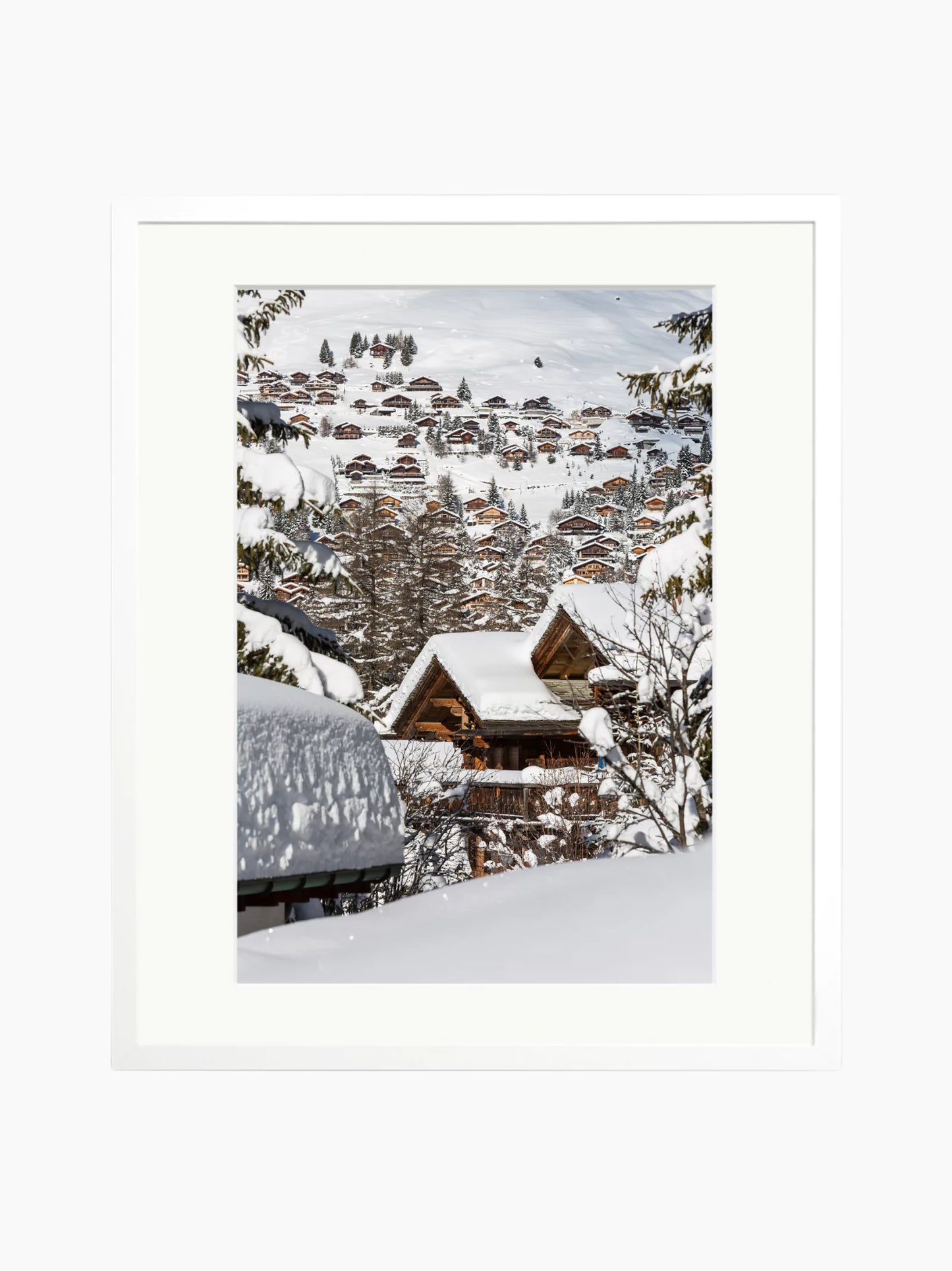 December Snow Art Print