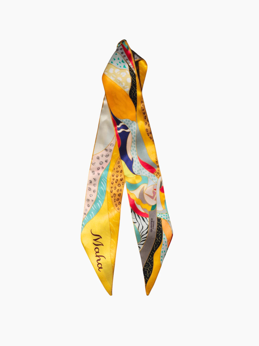 Personalised Silk Ribbon Scarf