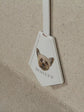 White Leather Pet Charm