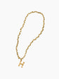 Pearl Gold Initial Chain