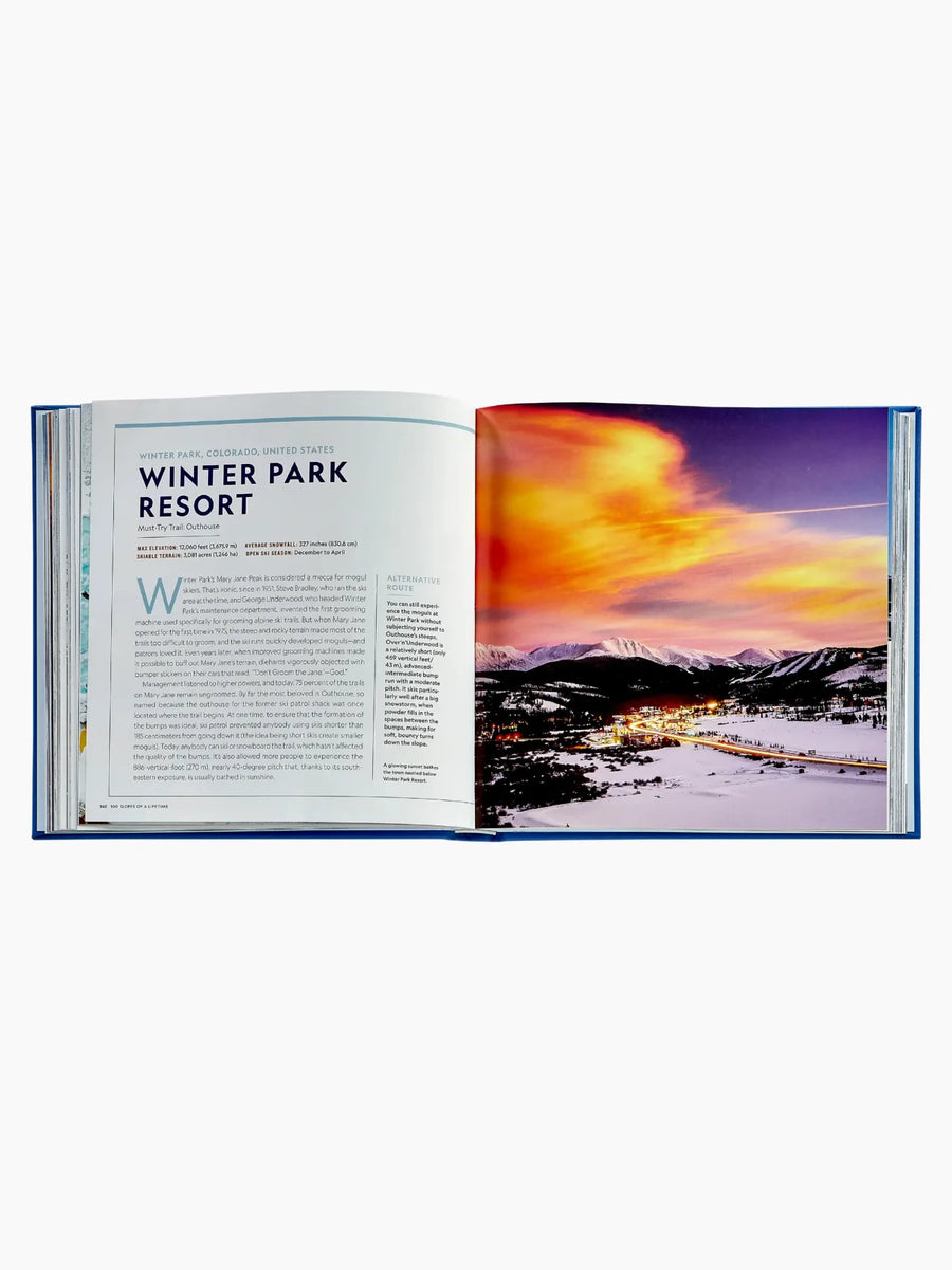 100 Slopes Of A Lifetime Book