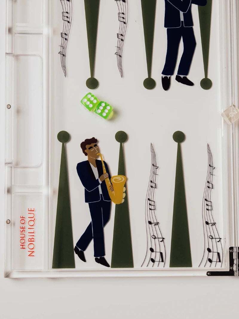 Music Portable Backgammon