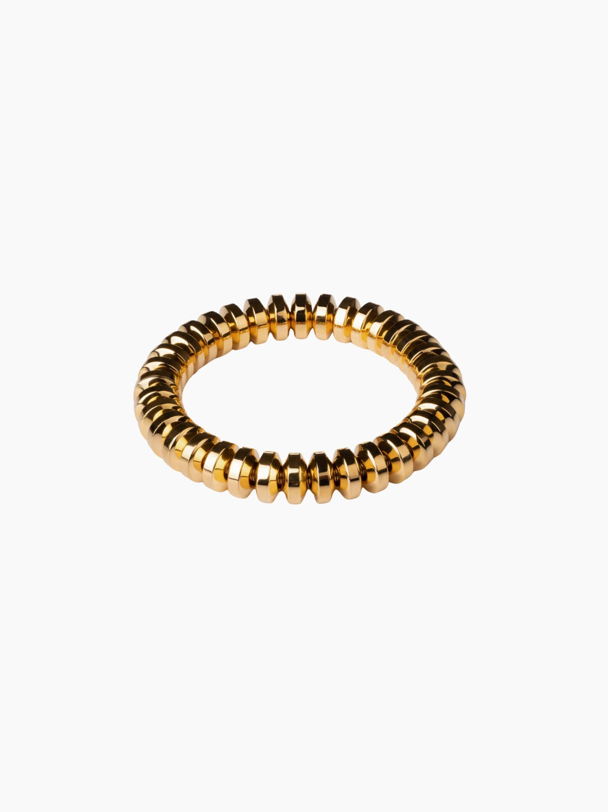 Yellow Gold Beaded Bracelet