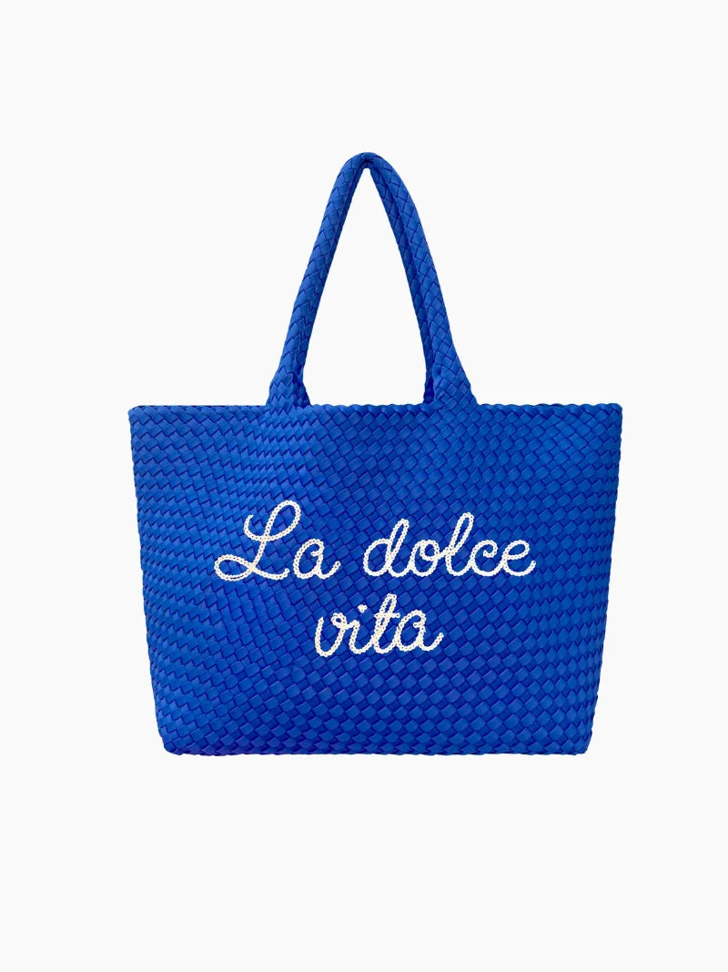 La Dolce Vita Blue Handbag