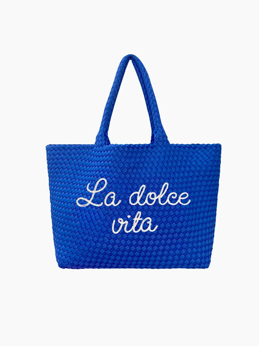 La Dolce Vita Blue Handbag