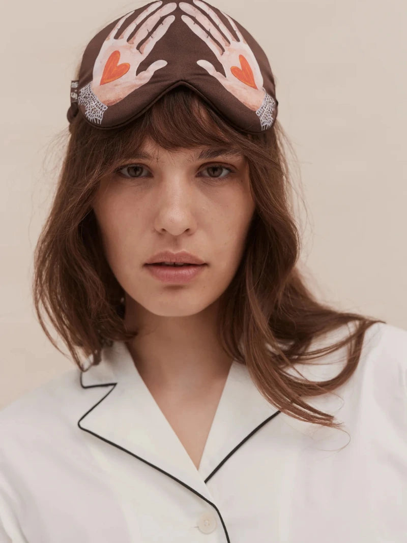 Idle Hands Silk Eye Mask