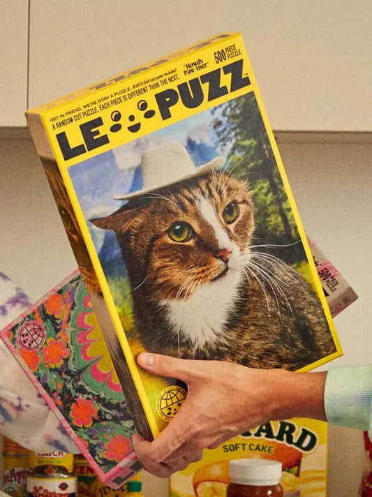 Howdy Partner Cat Puzzle