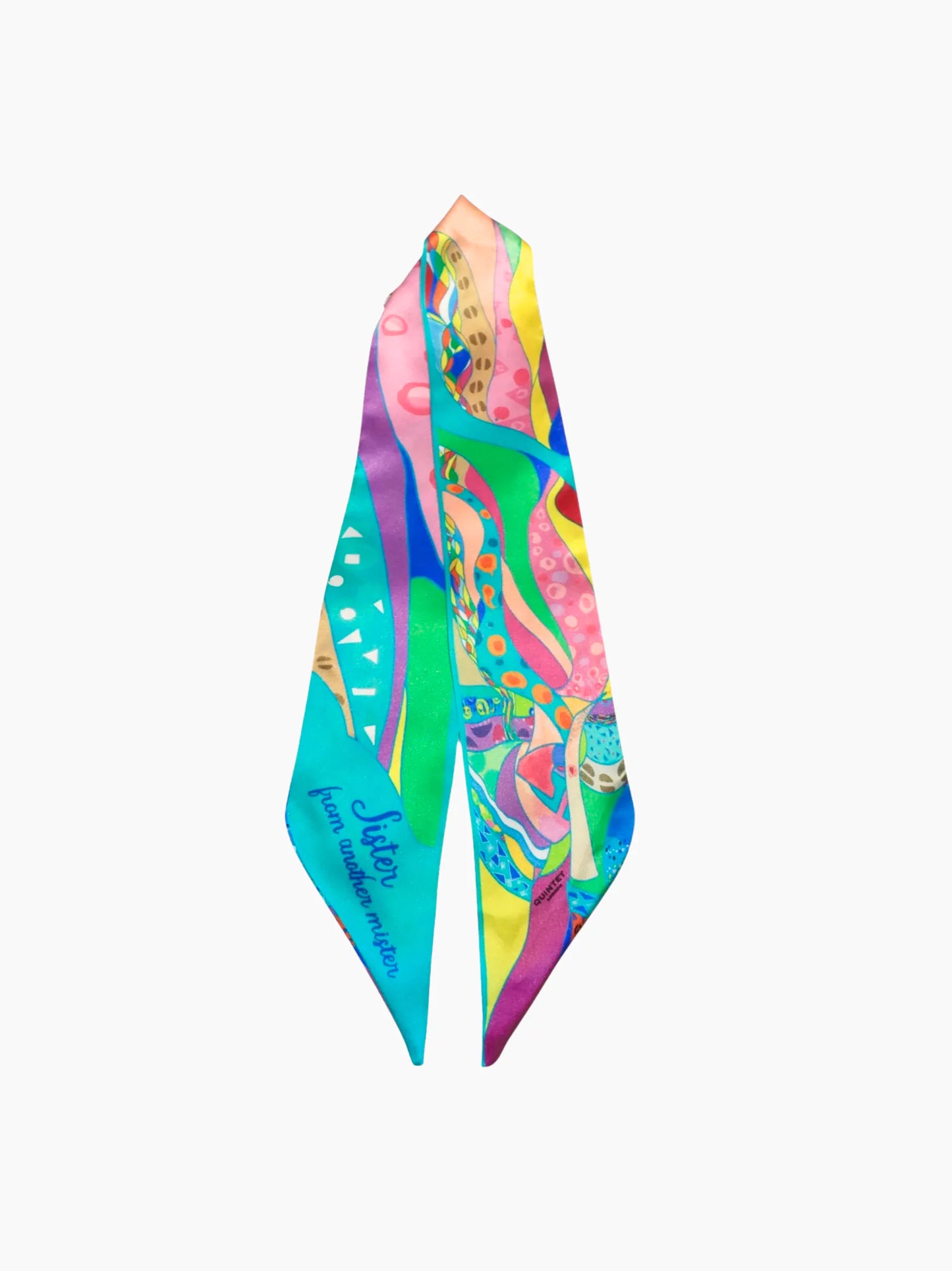 Personalised Silk Ribbon Scarf