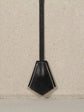 Black Leather Pet Charm