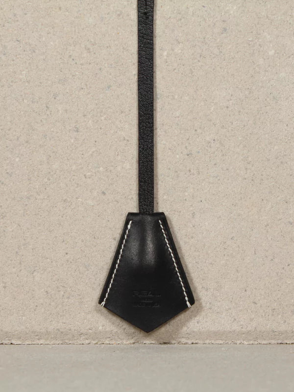 Black Leather Pet Charm