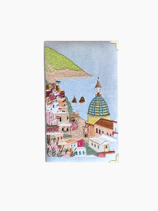 Amalfi Embroidered Clutch