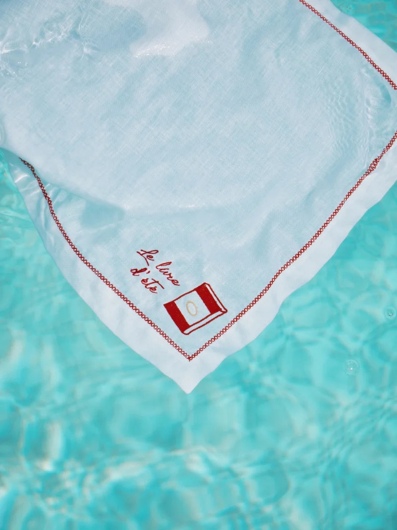 Le Livre D'été The Summer Book Linen Placemat