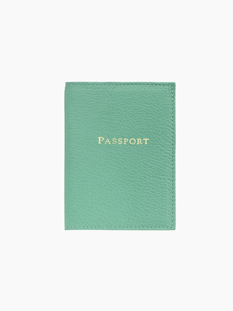 Personalised Travel Leather Passport Holder