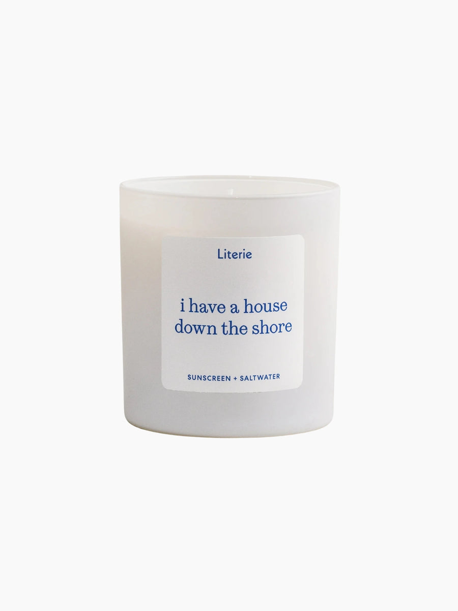 I Have a House Down The Shore Candle