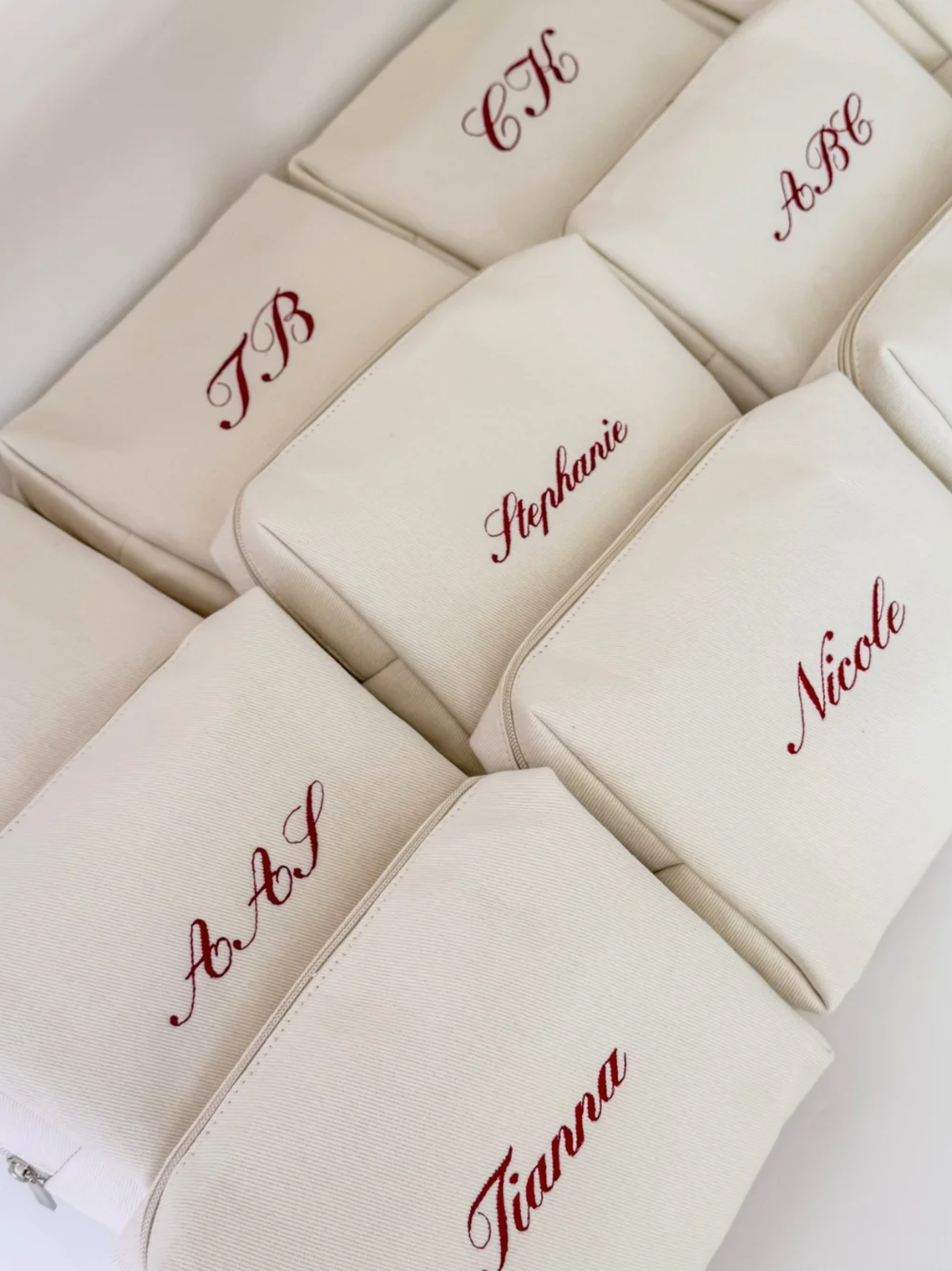 Personalised Denim Pouch