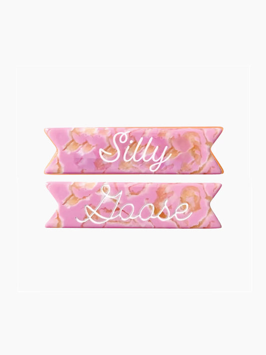 Silly Goose Hair Clips Set