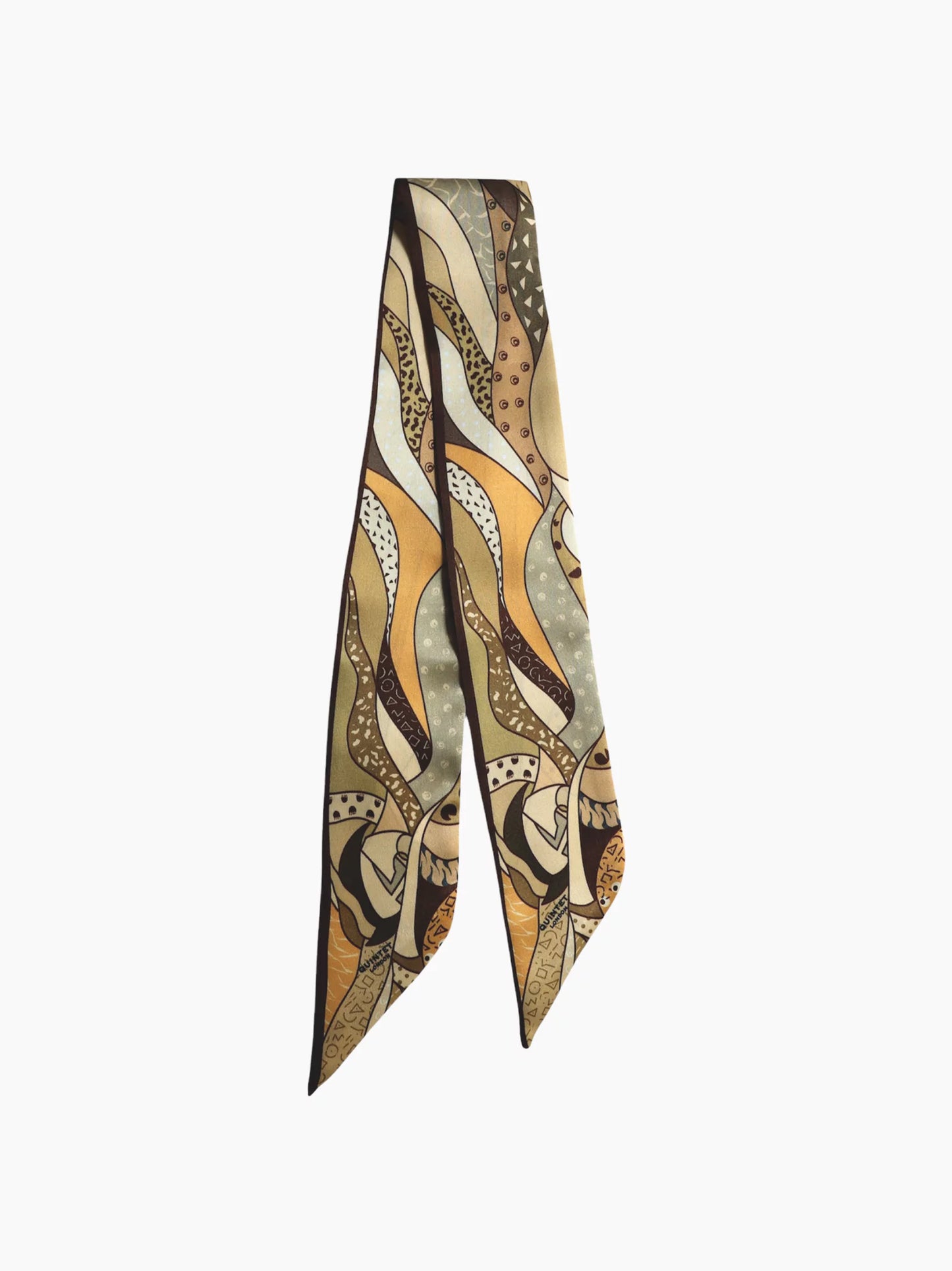 Personalised Silk Ribbon Scarf