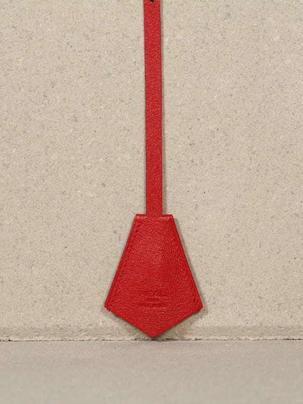 Red Leather Pet Charm