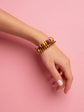 Yellow Gold Beaded Bracelet