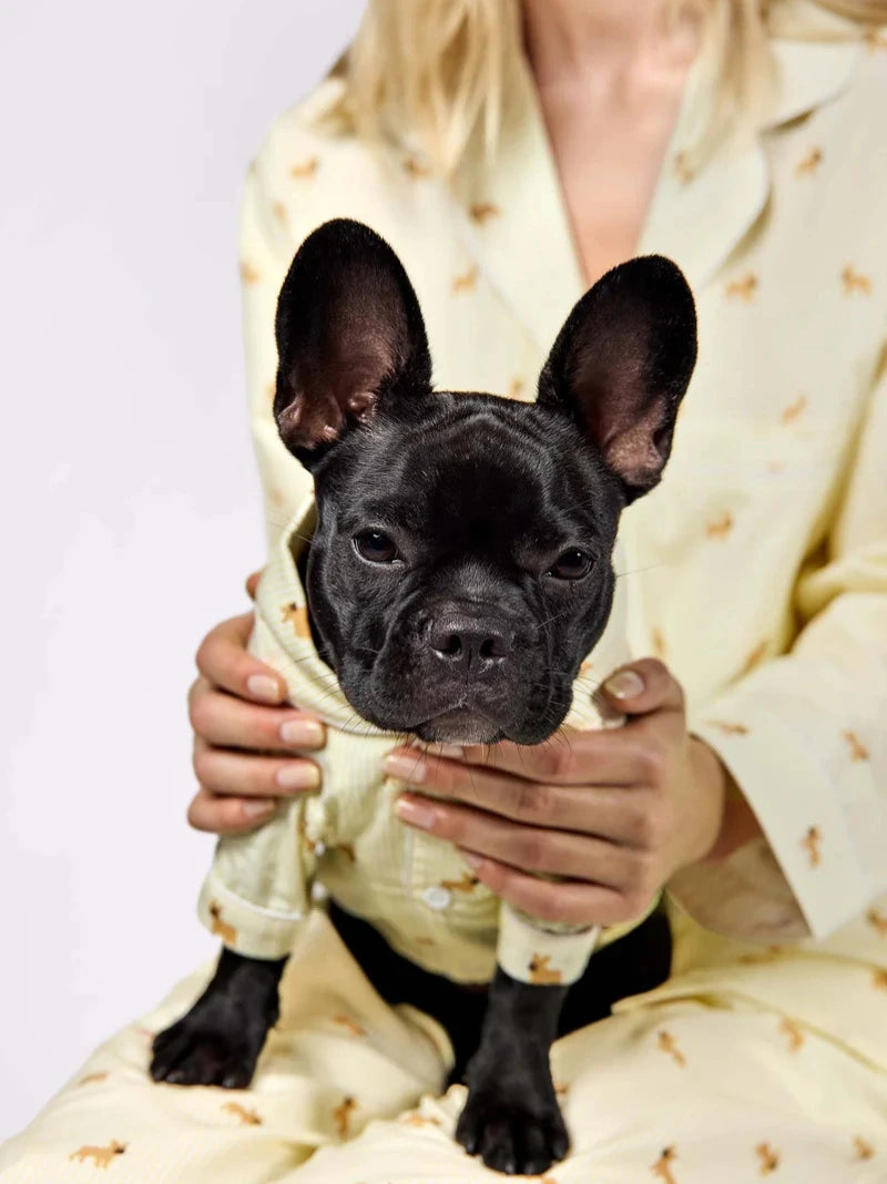 Frenchie Dog & Owner Matching Pyjamas