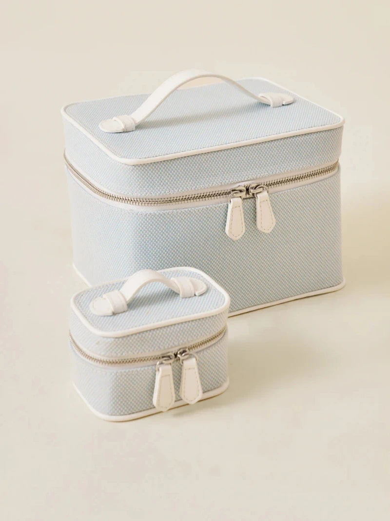 Mini Blue Jewellery Case