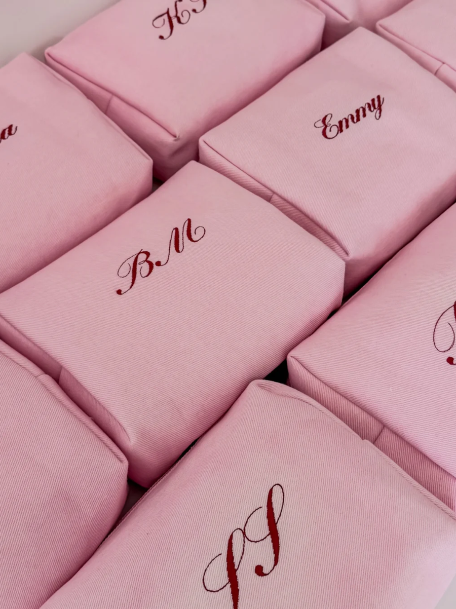 Personalised Denim Pouch