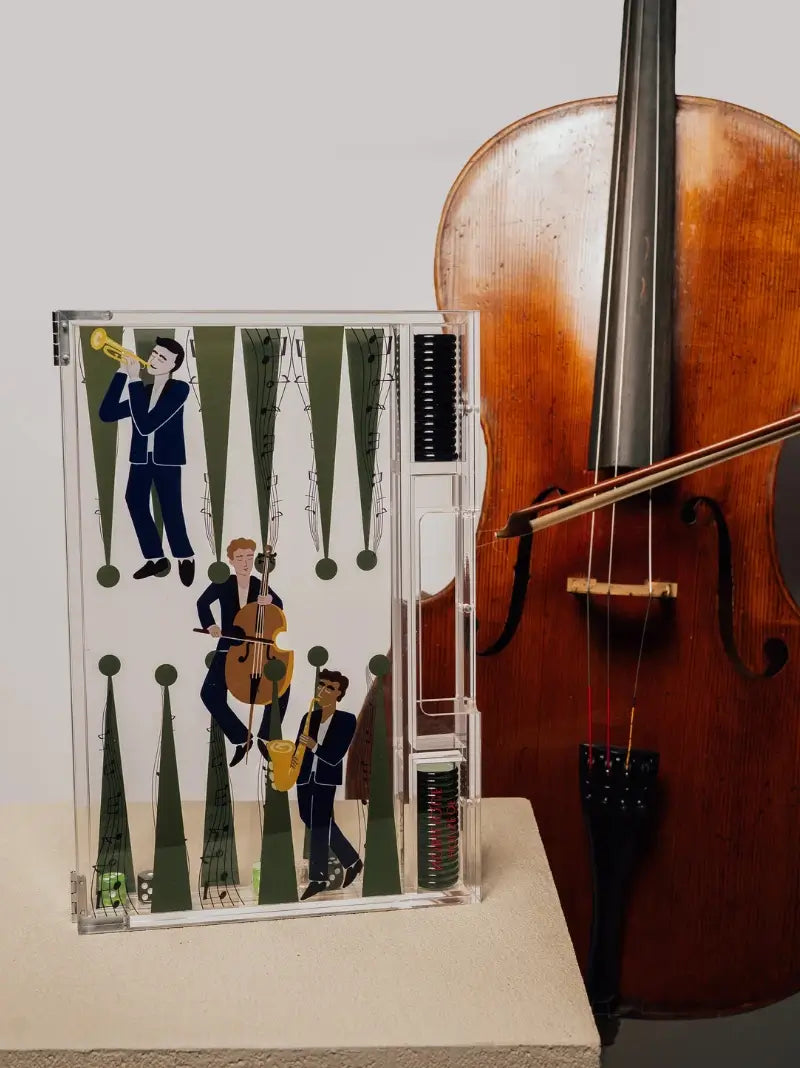 Music Portable Backgammon