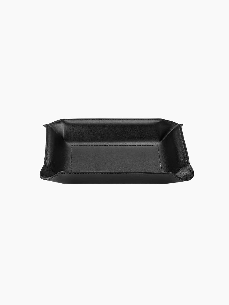 Personalised Leather Valet Tray