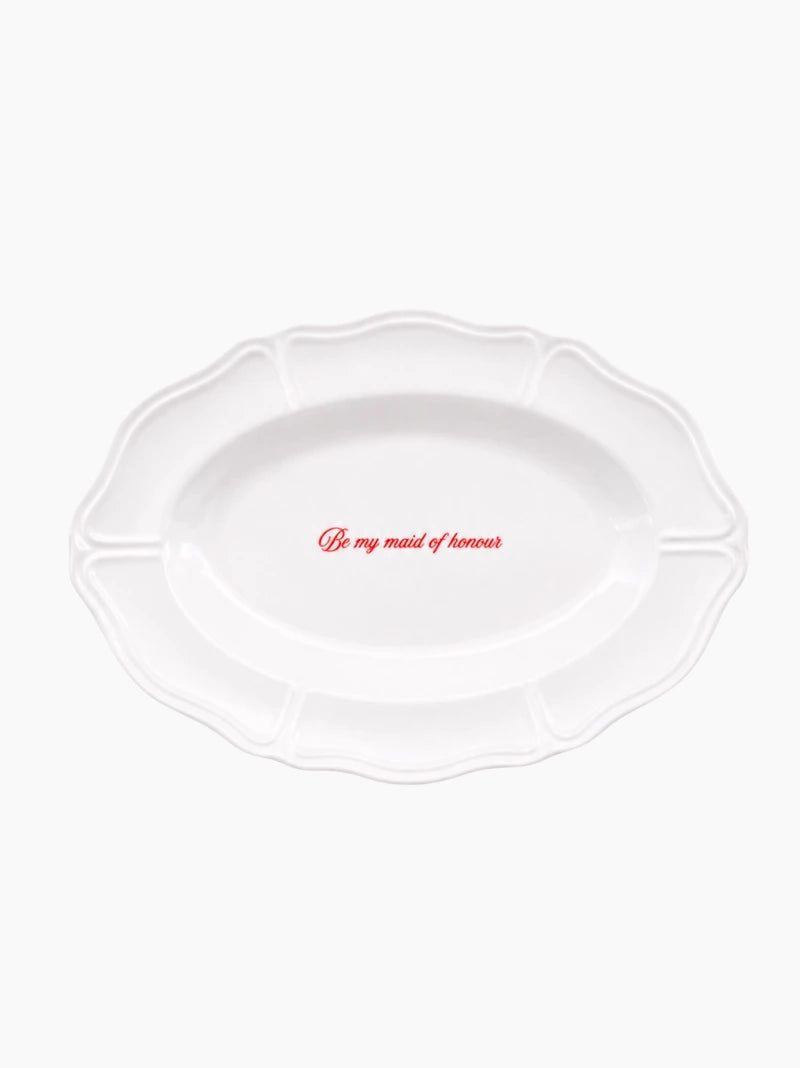 Maid of Honour Plate