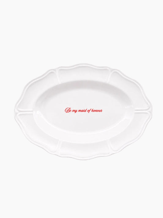 Maid of Honour Plate