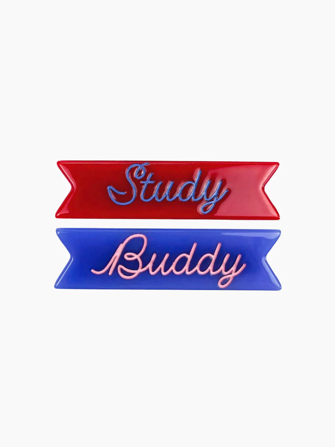 Study Buddy Hair Clips Set