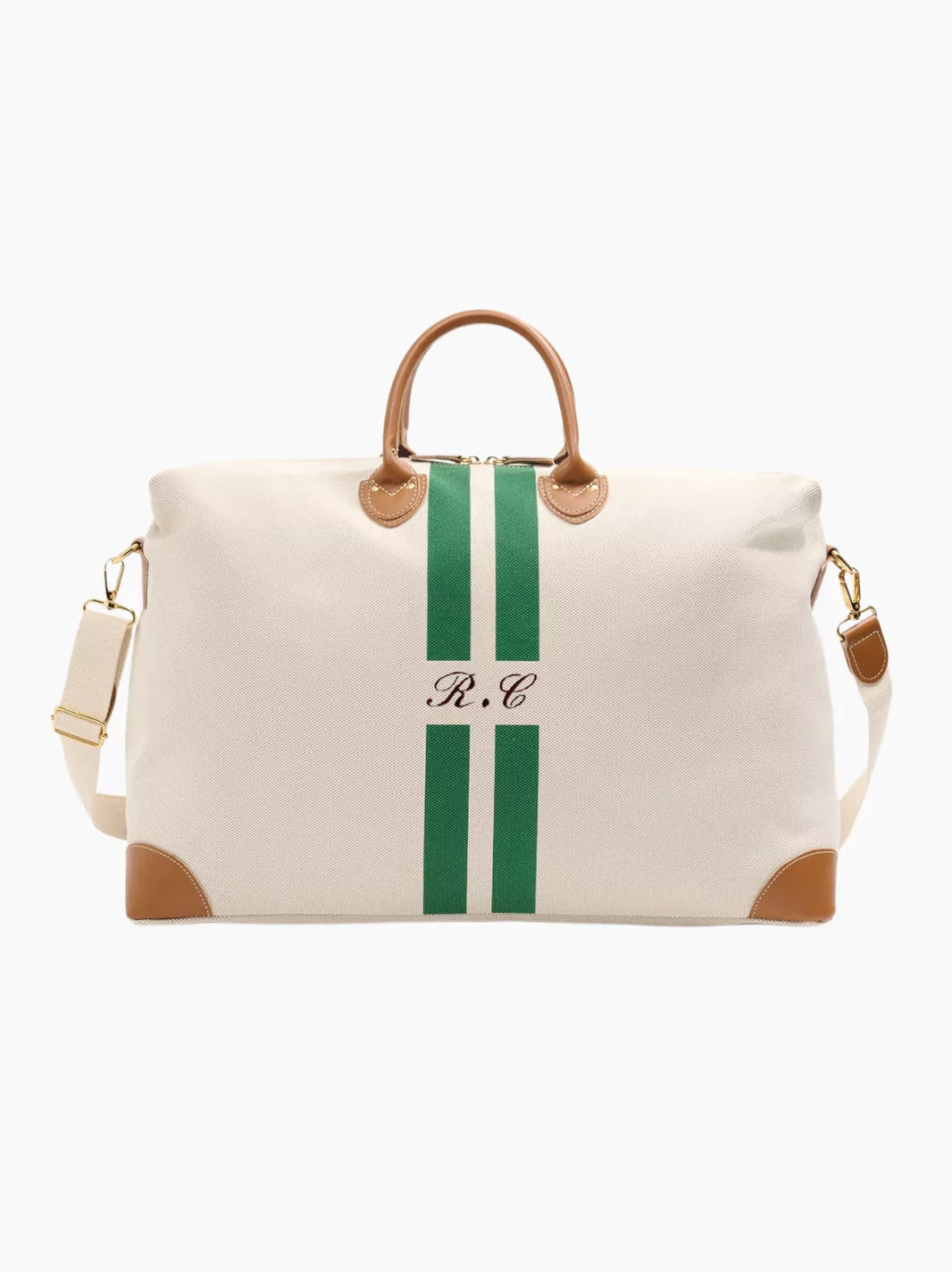 Striped Travel Bag