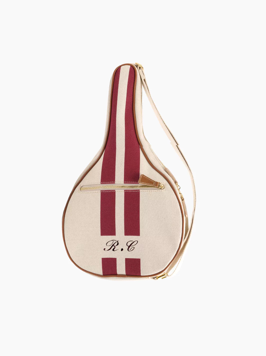 Red Striped Padel Racket Case