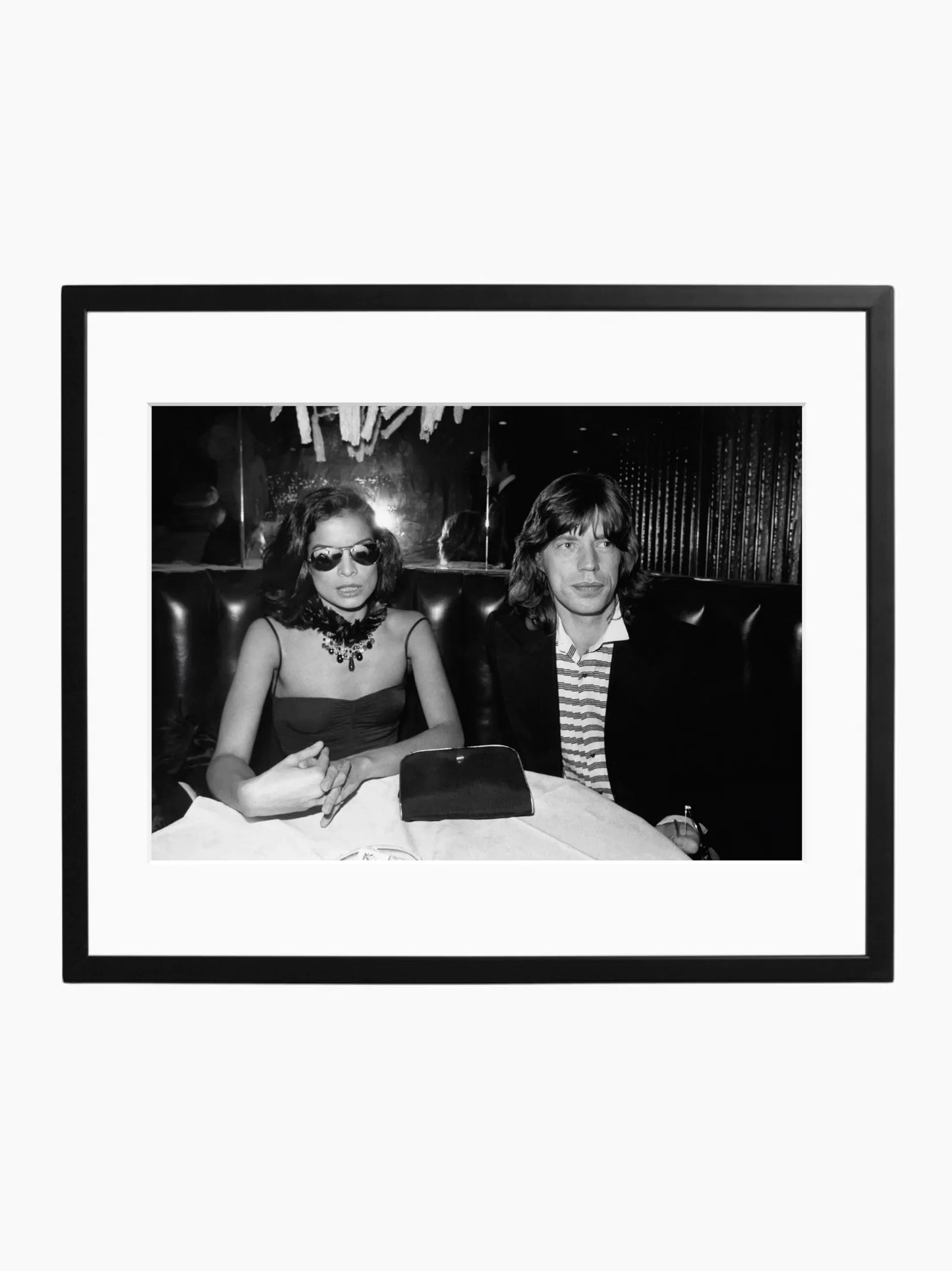 Mick and Bianca at Copacabana Art Print