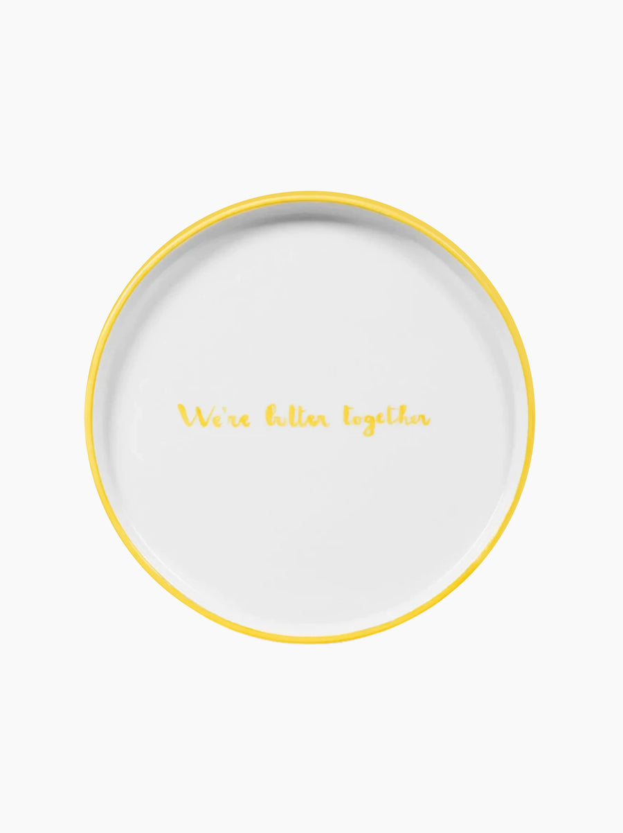 We're Butter Together Dinner Plate