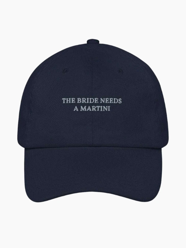 The Bride Needs A Martini Cap
