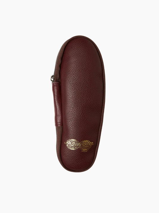 Leather Travel Slippers