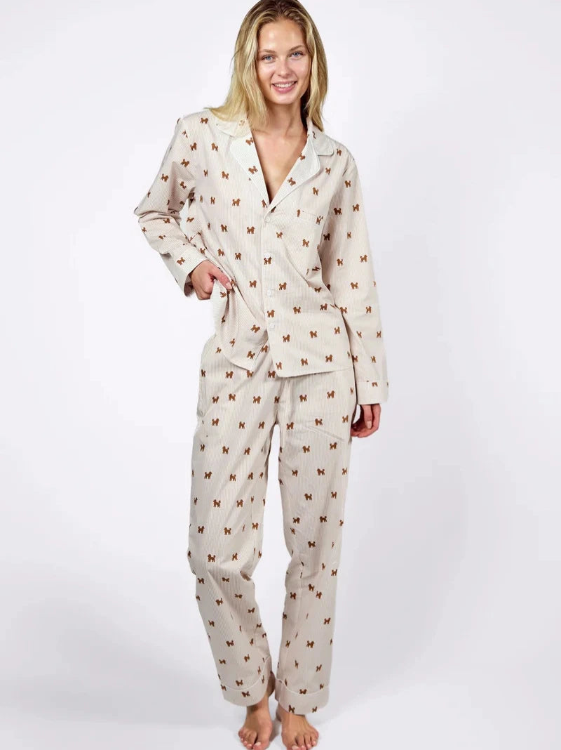 Doodle Dog & Owner Matching Pyjamas