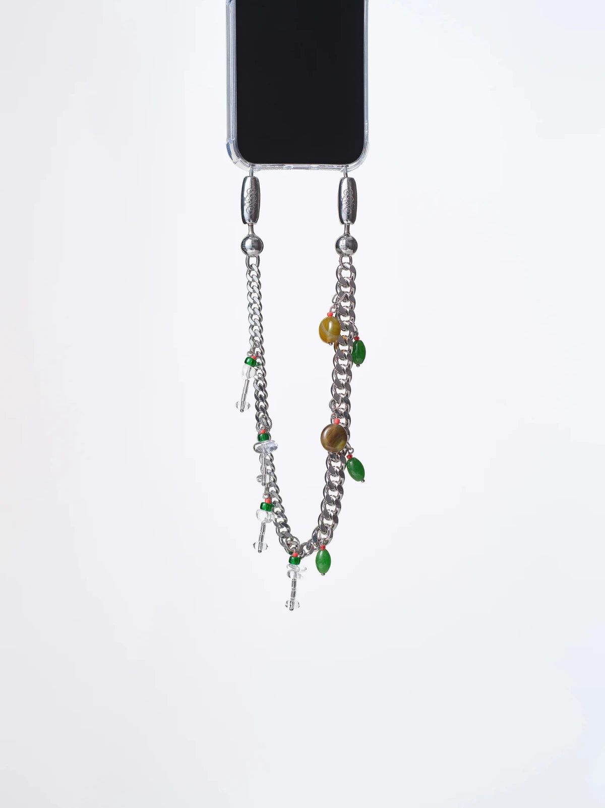 Curb Chain Martini Phone Wristlet