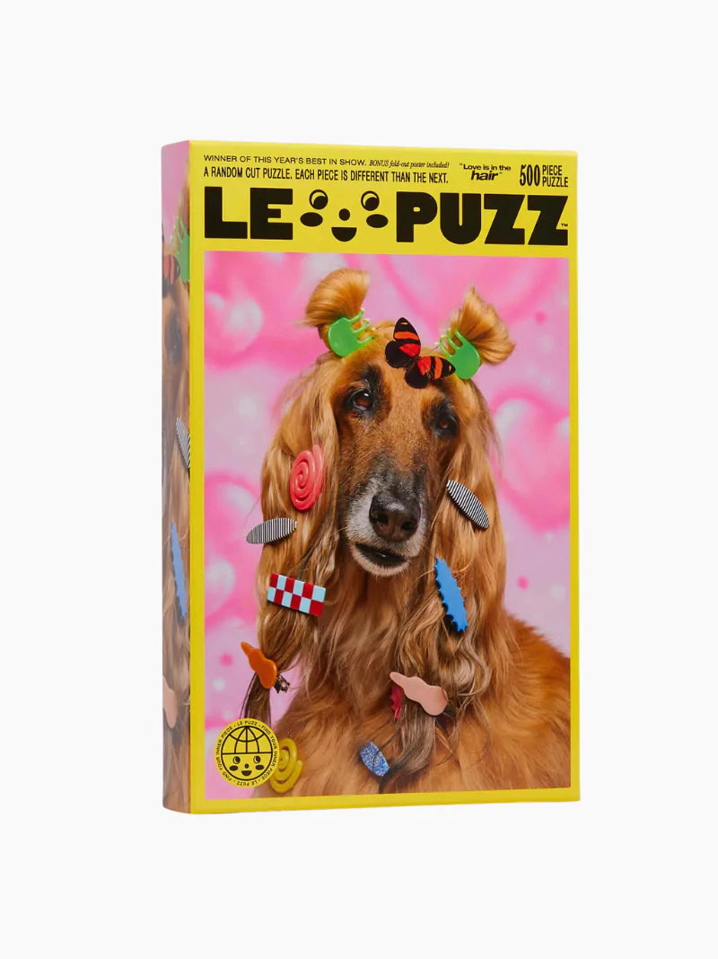 Love Is In The Hair Dog Puzzle